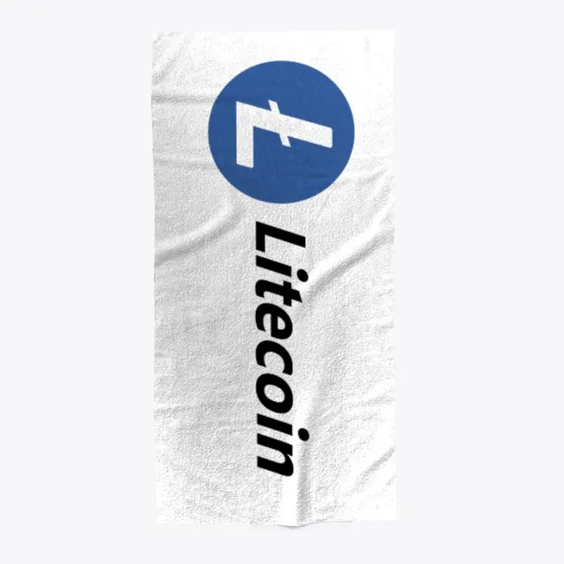 Litecoin Beach Towel